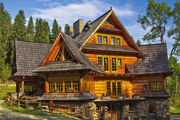 Traditional Zakopane Style house. TUI Discover Lakes & Mountains