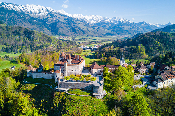 Gruyères in Switzerland