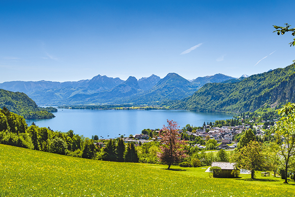St Gilgen in Austria