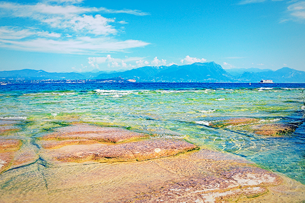 Sirmione beach, Lake Garda