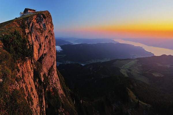 Schafberg mountain, St Wolfgang, Austria