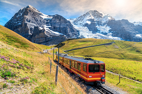Train to the Jungfraujoch