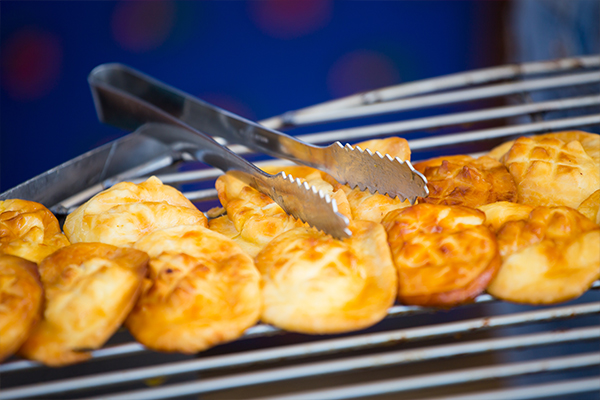 Grilled oscypek